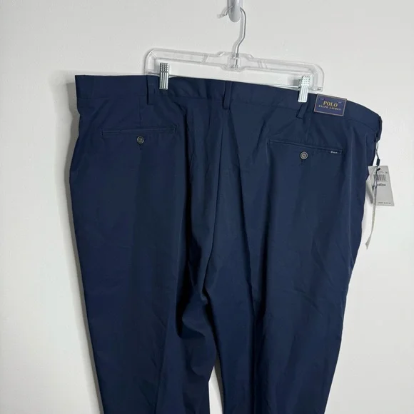 NWT Polo Ralph Lauren Men's US Open Golf Pants Wicking Navy‎ 50B x 32